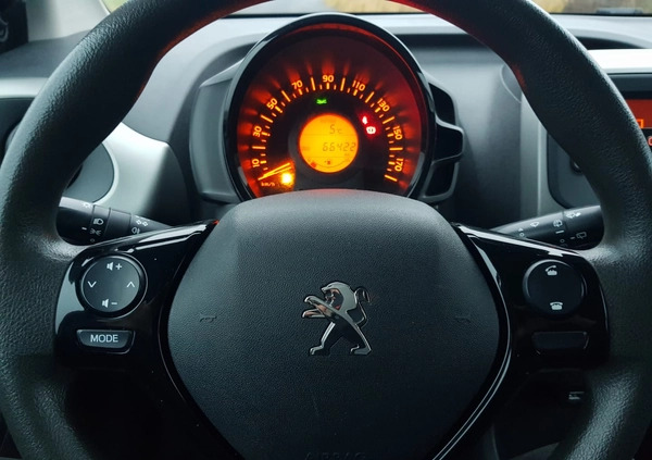 Peugeot 108 cena 25900 przebieg: 66450, rok produkcji 2015 z Gniewkowo małe 67